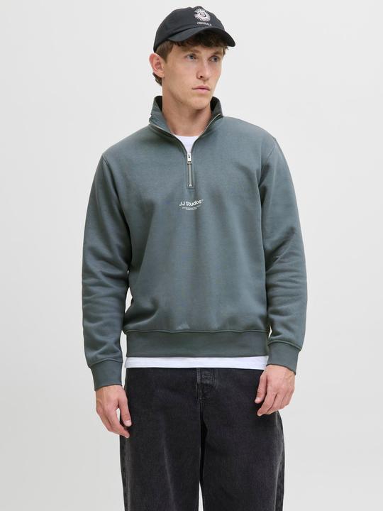 Actual product image Jack & Jones Jjesoho Sweat Quarter Zip Hn (S)