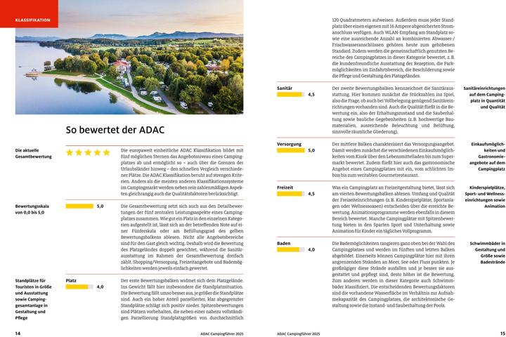 Produktbild Adac Campingführer Deutschland/Nordeuropa 2025 (Deutsch, 2024)