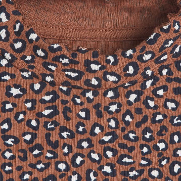 Actual product image La Redoute Collections Langarmshirt mit Leopardenmuster (164)