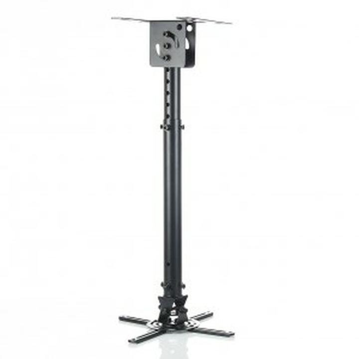 Actual product image Art RAMP P-107B Holder P-107B, 47-76cm to projector juodas 15KG Mounting to the lubinis laikiklis (Table)