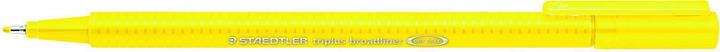 Actual product image Staedtler 338 Broadliner triplus yellow (Yellow, 1 x)