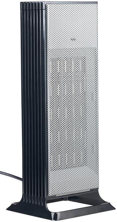 Actual product image Carlo Milano Design tower ceramic fan heater with thermostat (2000 W)