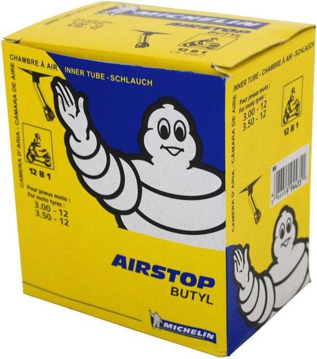 Produktbild Michelin Schlauch Moto 3.00, 3.50-12 12 B1 Winkelventil / Valve coudée 741 WV150° (Schrader (AV), 12")