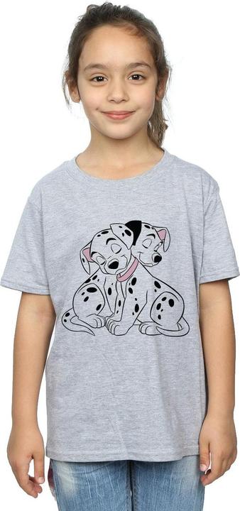 Immagine prodotto Disney 101 Dalmatians Puppy Love Maglietta Ragazze (128)
