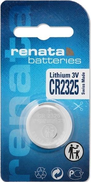 Image du produit Renata Pile bouton CR 2325 3 V 1 pc 190 mAh Lithium (1 pcs, CR2325, 190 mAh)