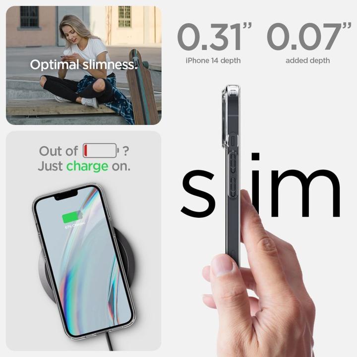 Immagine prodotto Spigen Confezione Crystal Pack Iphone 14 Plus Crystal Clear (Apple iPhone 14 Plus)
