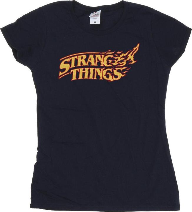 Netflix Stranger Things Logo Breaking TShirt (L)