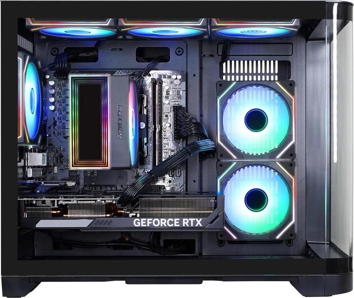 Produktbild Hyrican GAMEMAX HYPE-M BK 7525 (AMD Ryzen 5 9600X, 32 GB, 1000000 GB, GeForce RTX 5070)