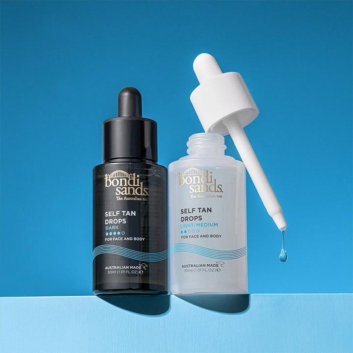 Produktbild Bondi Sands Face Drops - Face Drops Light/Medium (Selbstbräunungsschaum, 30 ml)