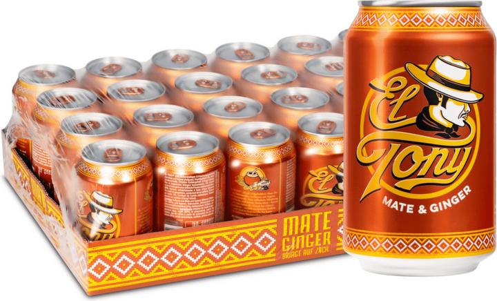 Produktbild El Tony Mate & Ginger (24 x 33 cl)