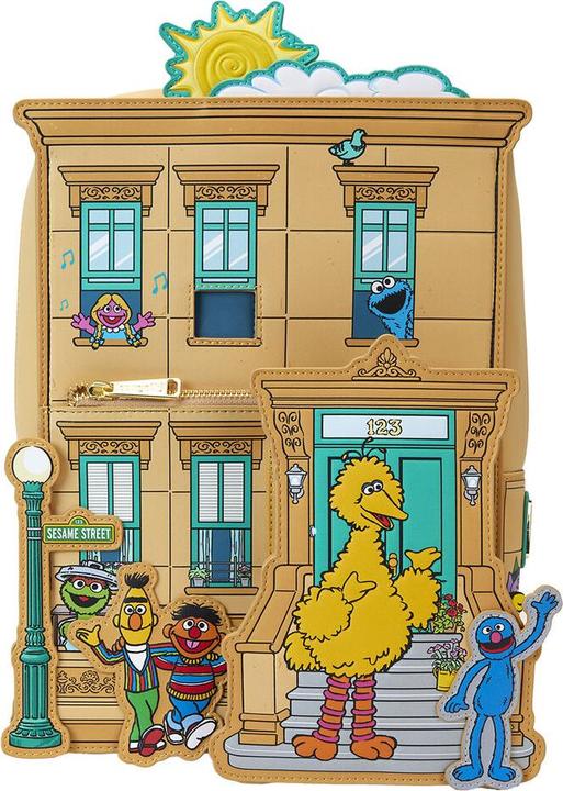 Loungefly Sesame Street Corner backpack 30cm