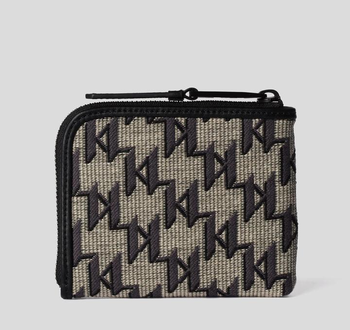 Actual product image Karl Lagerfeld W's K/Monogram Jkrd Zip Wallet