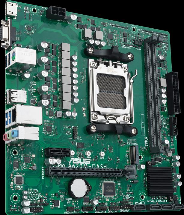 Produktbild ASUS PRO A620M-DASH-CSM (AM5, AMD A620, mATX)