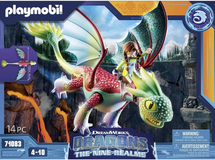 Actual product image Playmobil The Nine Realms- Feathers & Alex (71083, Playmobil Dragons)