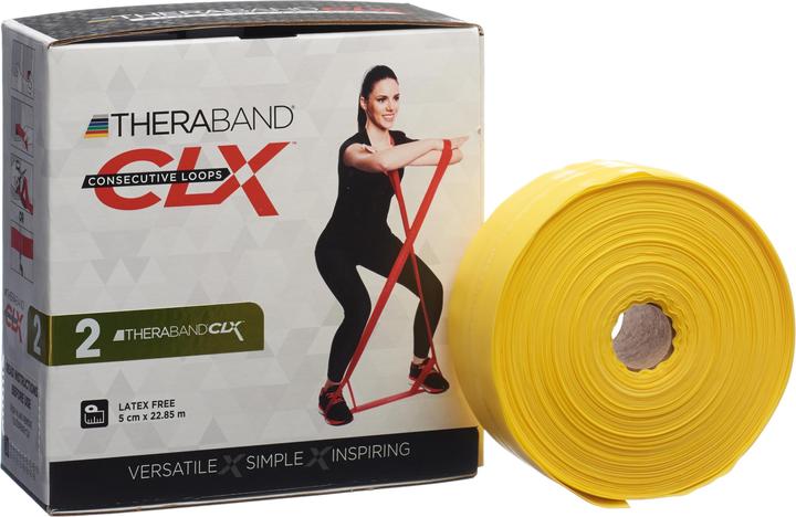 Produktbild TheraBand CLX Band (22 m, Leicht)