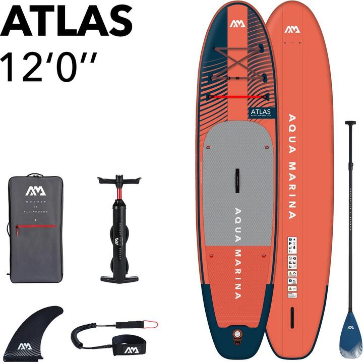 Actual product image Aqua Marina Advanced All-Around iSUP Atlas (12')