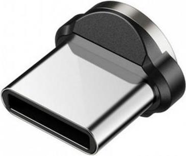 Actual product image Maclean Cable USB 2.0 MCE475 magnetyczny USB C kątowy 2m czarny (2 m, USB 2.0)