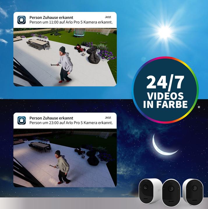 Produktbild Arlo Pro 5 2er Pack (2688 x 1520 Pixel)