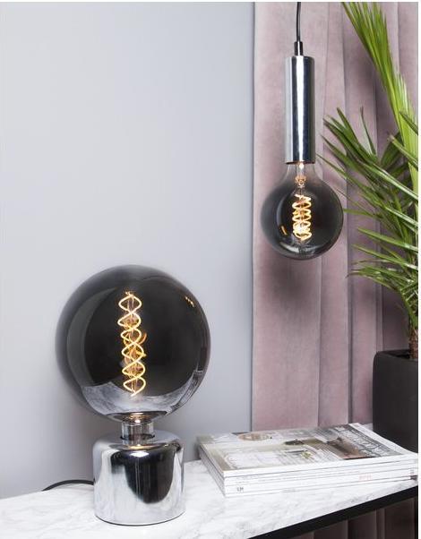 Image du produit Star Trading Porte-lampe Glans avec switch E27 WS (E27)