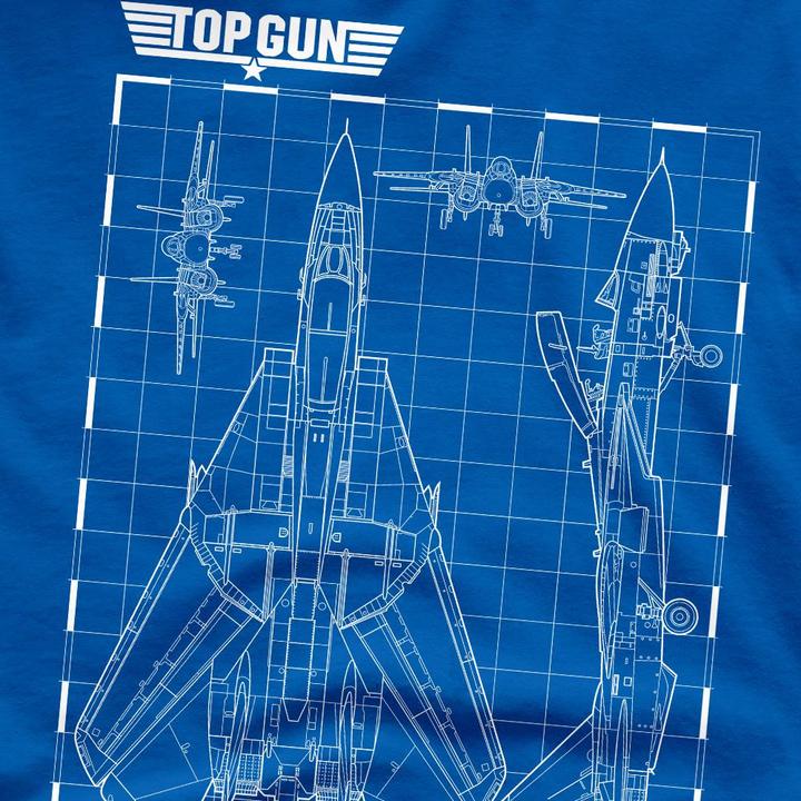 Immagine prodotto Top Gun Maglietta Schematico Uomo (XL)