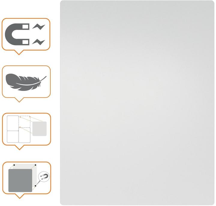 Image du produit Nobo Tableau blanc sans cadre (600 x 450 mm)