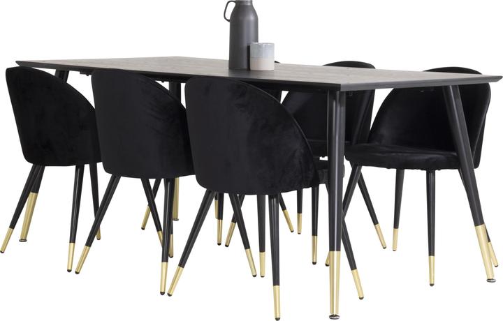 Venture Home Dipp, Velvet (75 x 180 x 90 cm)