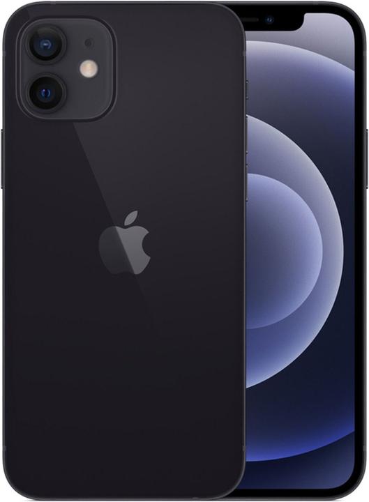 Actual product image Re!commerce iPhone 12 (256 GB, Black, 6.10", 12 Mpx, SIM + eSIM, A / Like new)