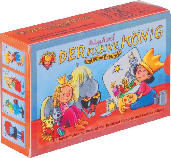 Produktbild ADL31018 - Der kleine König - Kartenspiel (GB, DE, FR, IT), für 2 bis 4 Spieler, ab 3 Jahren (Deutsch, Französisch, Italienisch, Englisch, Spanisch)