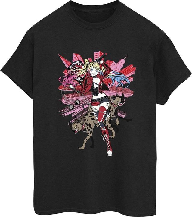 Harley Quinn Hyänen BaumwollBoyfriend TShirt