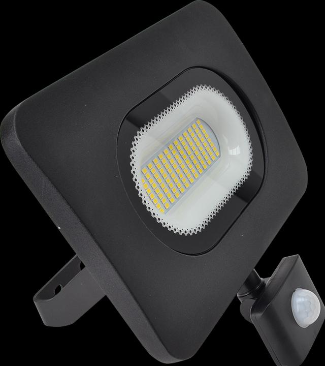 Produktbild Tracon SMD LED Flutlichtstrahler mit Bewegungsmelder (120 lm, IP65)