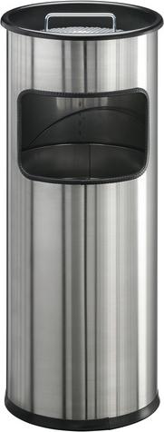 Actual product image Durable Standing ashtray silver (17 l)