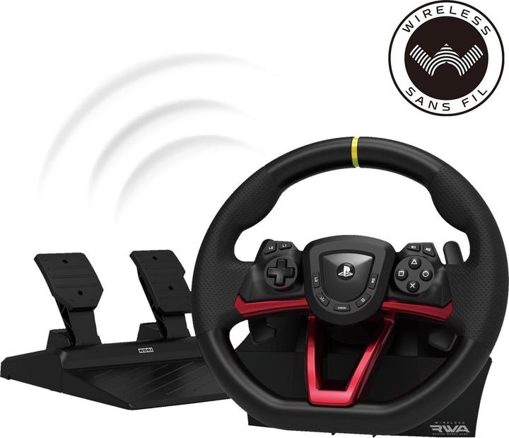 Image du produit HORI Roulette de course sans fil Apex (PS5, PS4, PC)