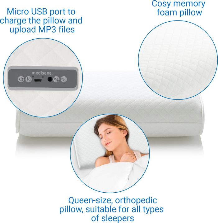Actual product image Medisana SP 100 Electric pillow