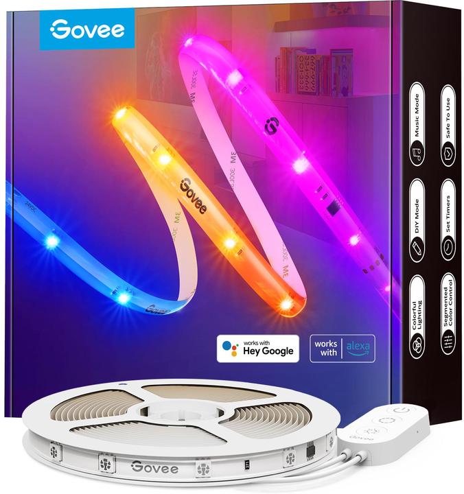 Govee LED Stripe Smart (RGB, 1000 cm, Intérieur)