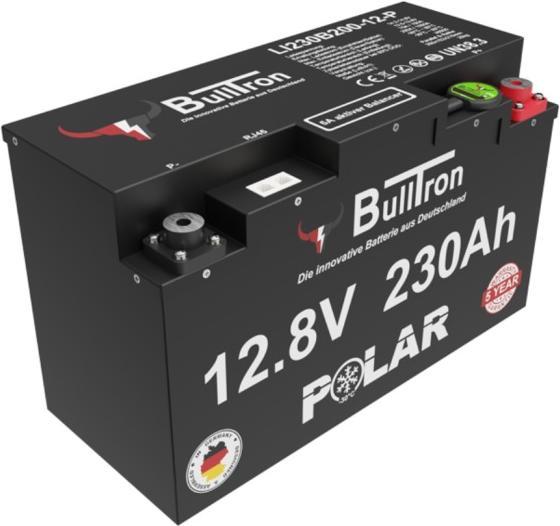 Bulltron Batterie LiFePO4 12.8V 230Ah Polar (12.80 V, 230 Ah)