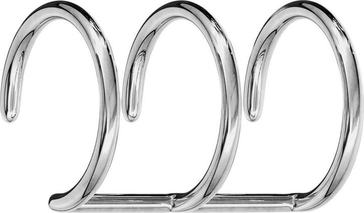 Immagine prodotto Star Piercing Fake Ear Cuff silber mit 3 Ringen (senza ottone, Acciaio chirurgico 316L)