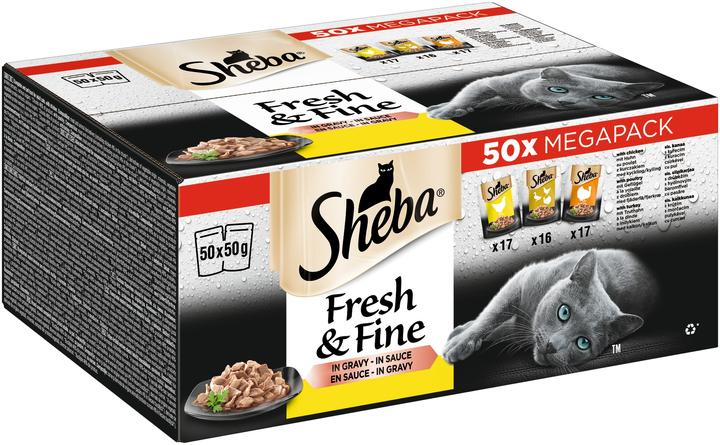 Actual product image Sheba Fresh&Fine (Adult, Senior, 1 pcs., 2500 g)