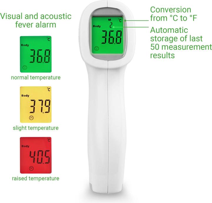 Actual product image Medisana TM A79 Infrared (Forehead, Non-contact)