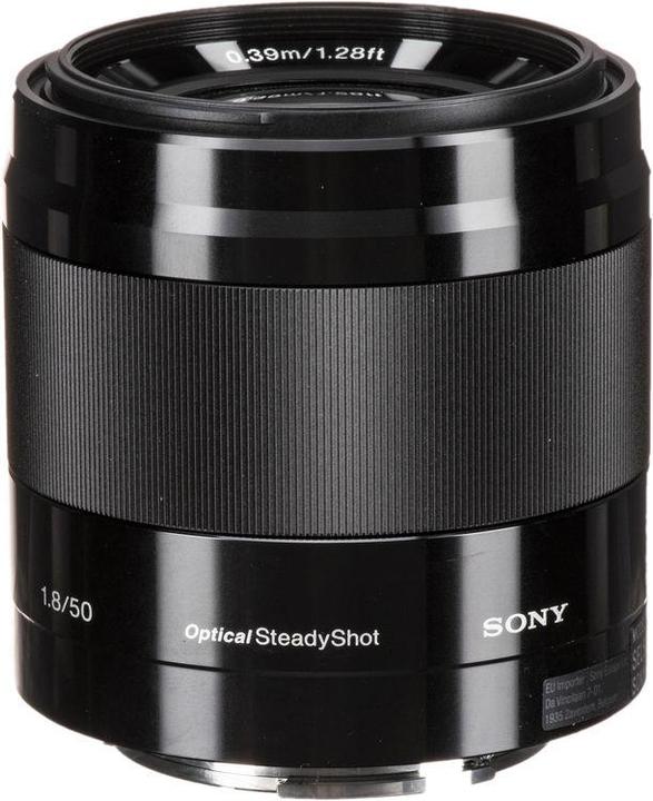 Actual product image Sony E 50mm f/1.8 OSS, E-Mount (Sony E, APS-C / DX)