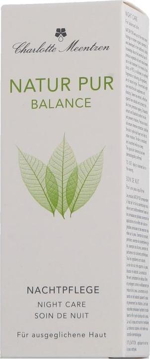 Immagine prodotto Charlotte Meentzen Trattamento notte Nature Pure BALANCE (50 ml, Crema notte)