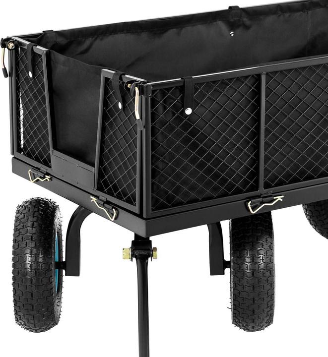 Produktbild Hillvert Bollerwagen faltbar Handwagen Gerätewagen Transportwagen 550 kg Gartenwagen