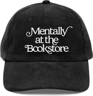 Actual product image Out of Print Mentally at the Bookstore Hat