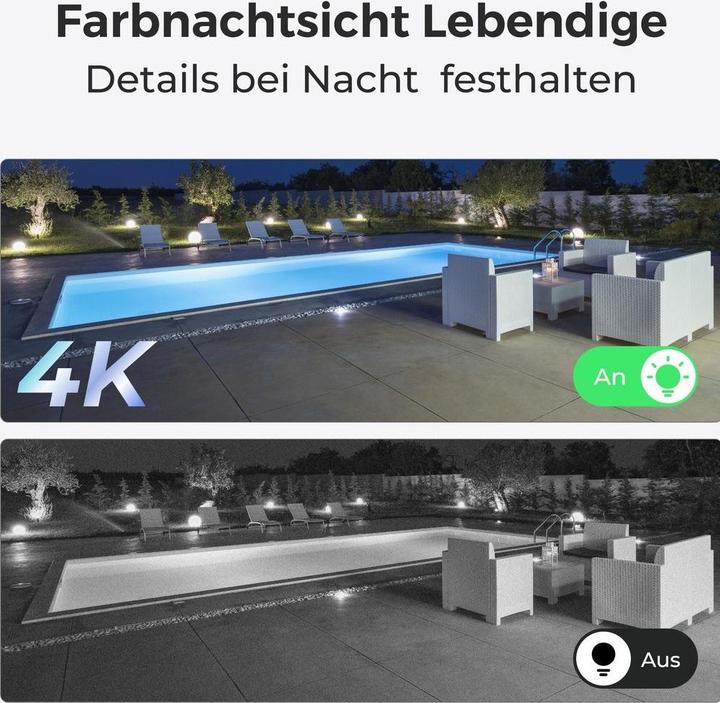 Produktbild Reolink Argus Series B350+Solar Panel-4K 8MP (3840 x 2160 Pixels)