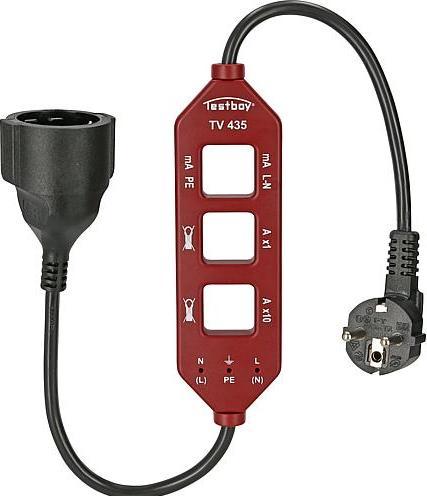 Produktbild Testboy Strommessadapter TV 435 Laststrom-/Differenz-/Leckstrommessung (CAT III 300V)