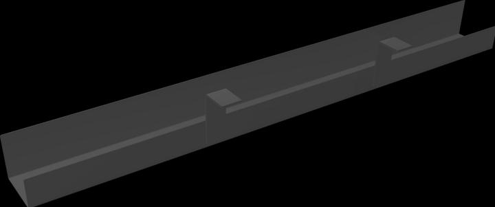 Produktbild Narbutas Kabelwanne für Easy Schreibtisch (10 cm)