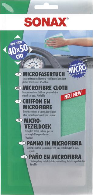 Immagine prodotto Sonax Panno in microfibra, interno microfine, 1 pezzo 36x39 cm