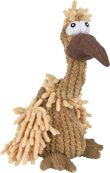 Trixie Geier Gustav 24cm mit Quietscher (Plüschspielzeug Hund)
