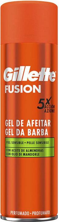 Gillette FUSION Rasiergel für empfindliche Haut 200ml (200 ml, Rasiergel)
