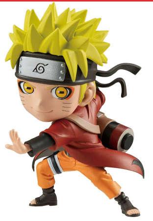 Image du produit Bandai 8 cm Chibi-Figur Mit Naruto-Basis