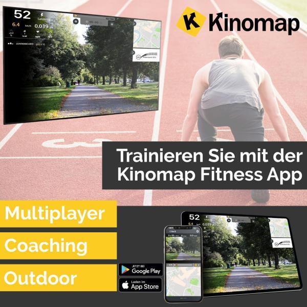 Produktbild Juskys Laufband Speedrunner mit Kino-Map-Funktion
